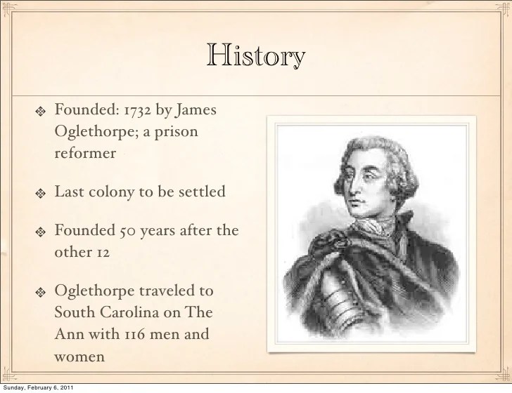 James oglethorpe georgia colonial reform wanted england colony presentation ppt powerpoint slideserve